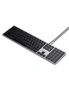 Satechi Slim W3 Wired Backlit Keyboard (Space Grey), hi-res