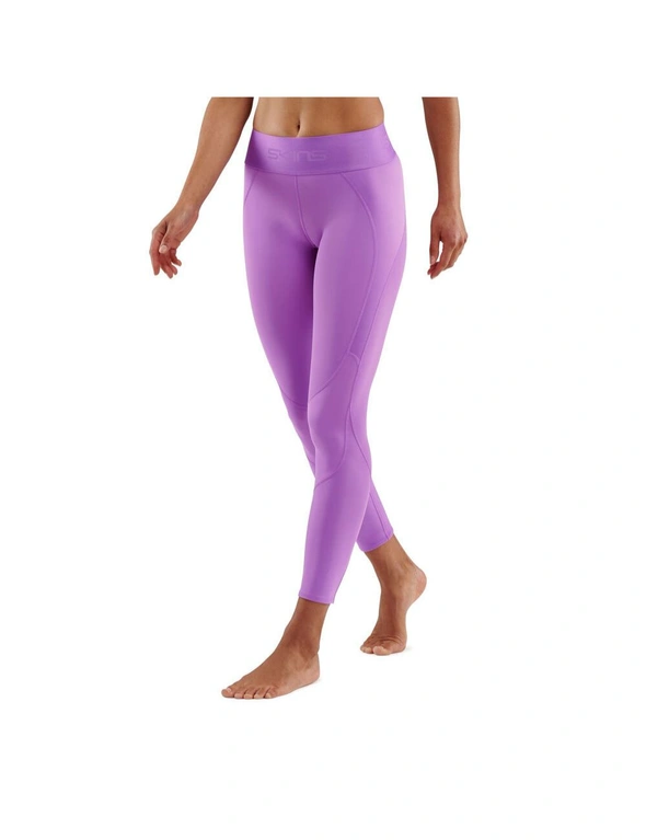 SKINS Compression Series-3 Women's 7/8 Long Tights Iris Orchid XL