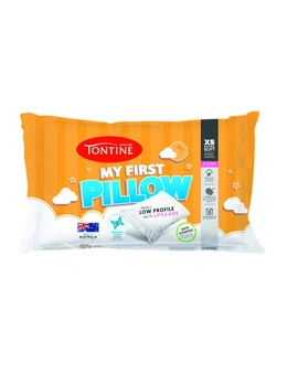 Tontine 46x72cm Im Your First Extra Soft Cotton Pillow Kids/Children 2-5yrs WHT