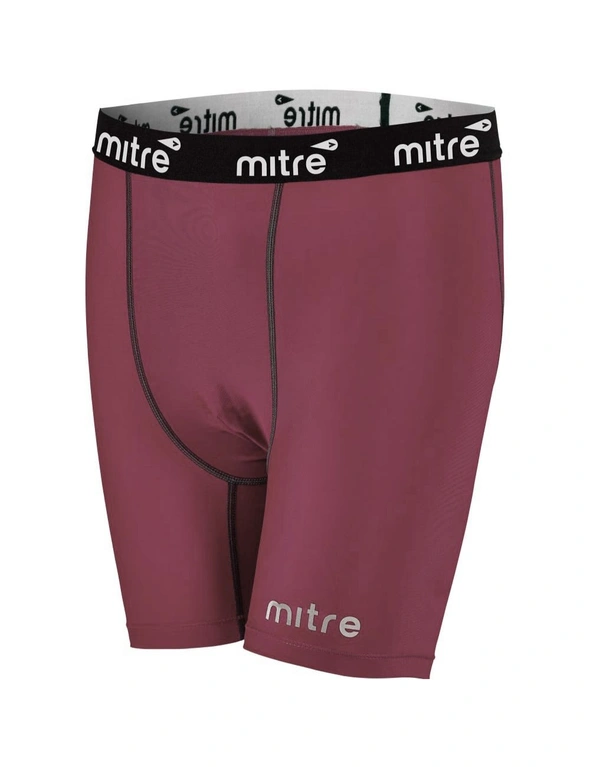 Mitre Neutron Compression Shorts Size L Maroon, hi-res image number null