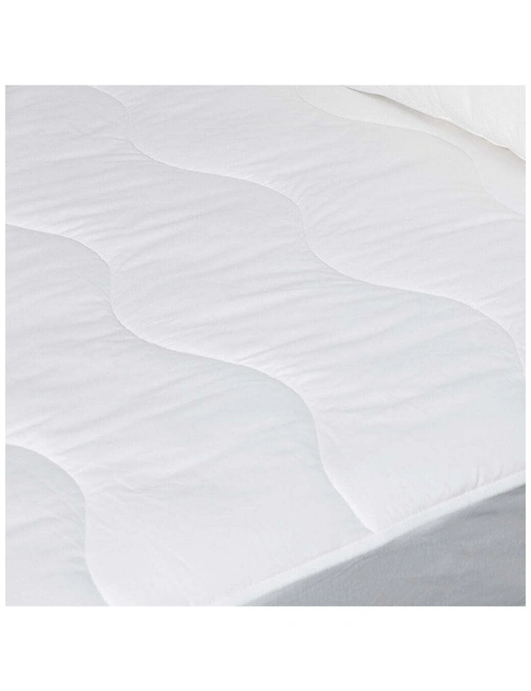 Tontine 138x188cm Luxe Classic Anti Allergy Double Bed Cotton Mattress Protector, hi-res image number null