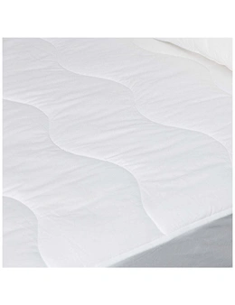 Tontine 138x188cm Luxe Classic Anti Allergy Double Bed Cotton Mattress Protector