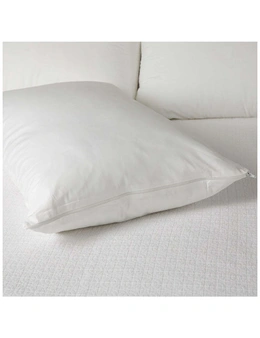 2pc Tontine 46x72cm Comfortech Classic Cotton Pillow Protector Home Bedding WHT
