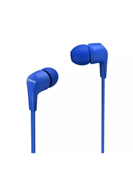 Philips 1000 Series In-Ear Wired Headphones w/ Microphone Blue Music/Audio