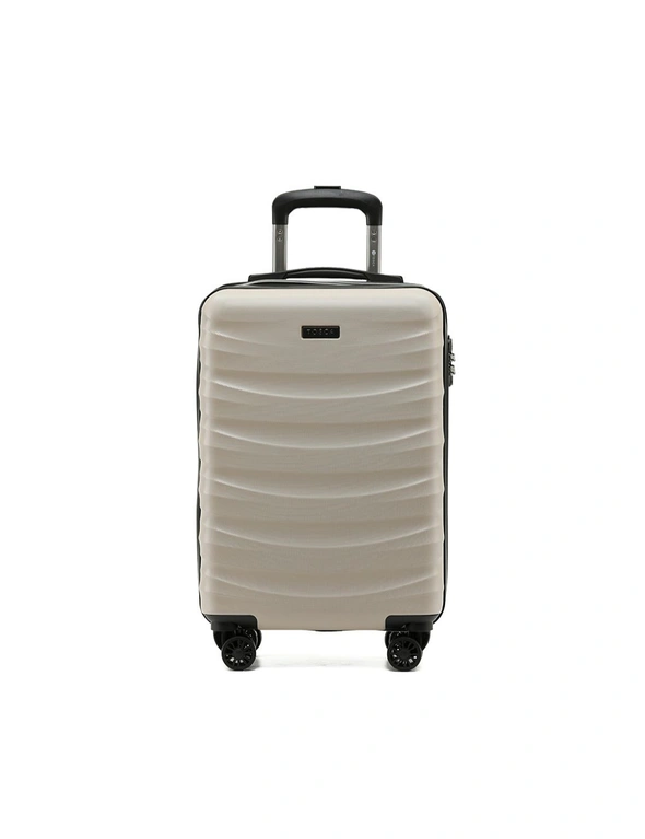 Tosca Interstellar 40L/21" Onboard Trolley Case Luggage Suitcase Cobblestone, hi-res image number null