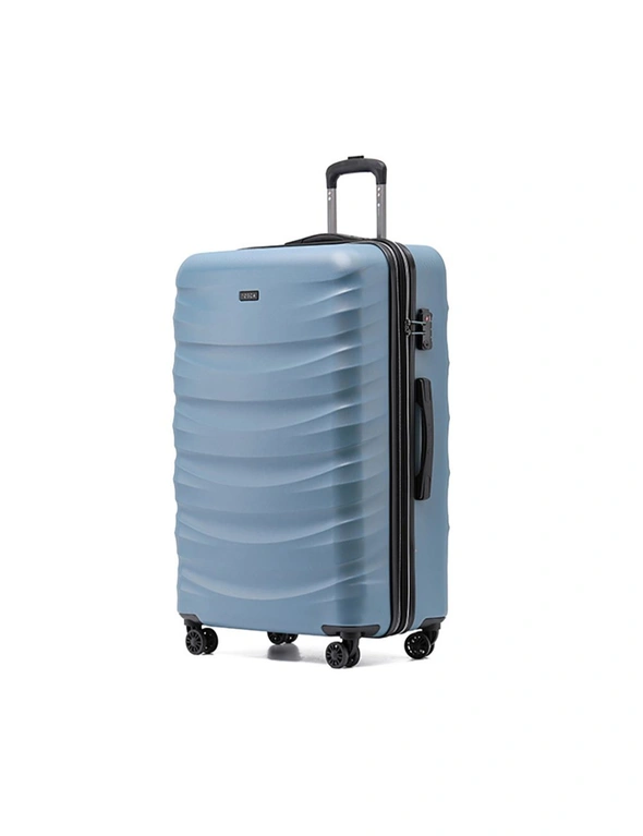 Tosca Interstella 30" Checked Trolley Travel Hard Case Suitcase 78x52x30cm Blue, hi-res image number null