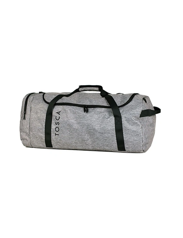 Tosca 68x26x31cm Overnight/Weekender Multi Purpose Tote/Duffle Travel Bag Grey, hi-res image number null