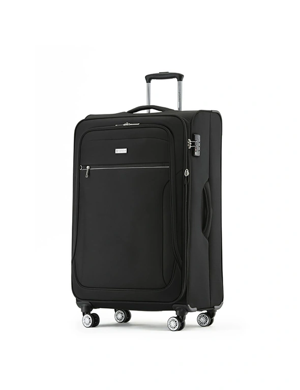 Tosca Transporter TSA Lock 30" Checked Trolley Luggage Suitcase 78x48x34cm Black, hi-res image number null