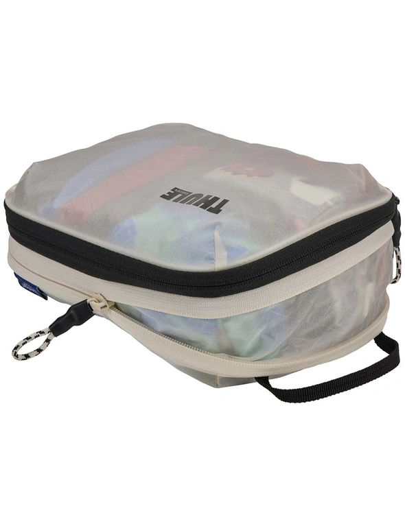 Thule Compression 26x18cm Packing Cube Organiser Storage Pouch Medium White, hi-res image number null