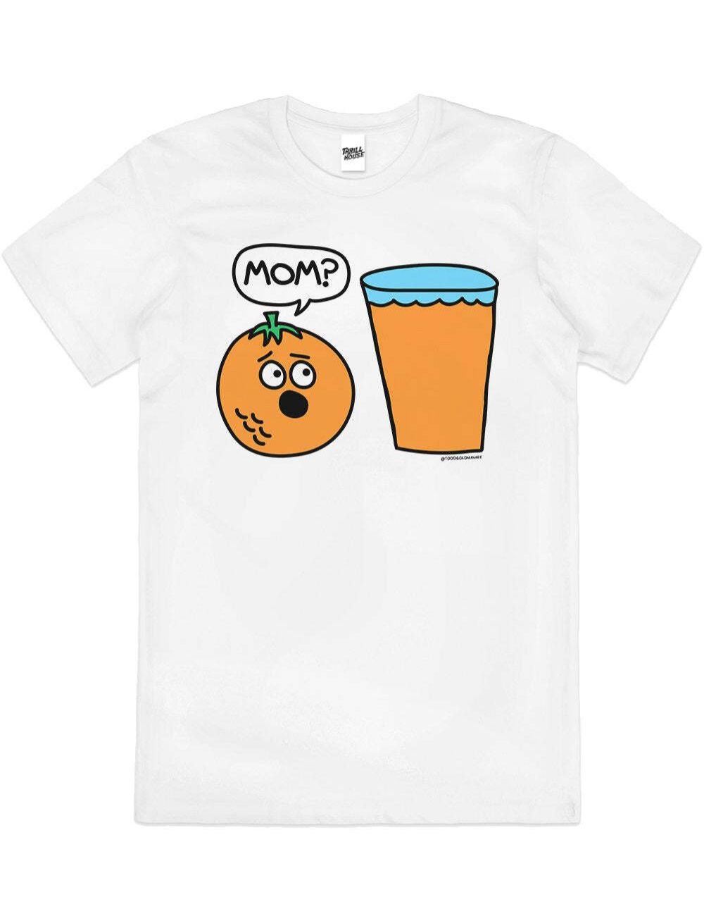 Orange juice shop t shirt