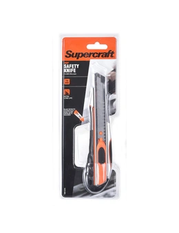 Supercraft Precision 18mm Multipurpose Utility Snap Safety Knife/Box Cutter