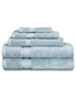 5pc Algodon St. Regis Cotton Bathroom Hand/Bath Towel/Face Washer Pack Mist, hi-res