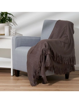 Sheraton Luxury Maison Acrylic Mohair Blanket/Throw Moonstruck Home/Bed/Lounge