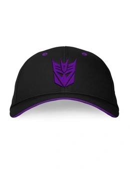 Transformers Decepticon Cap Black
