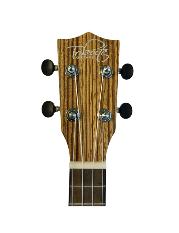 Tribute 21 Inch Soprano Electric Acoustic Ukulele w/ Tuner Nylgut Strings, hi-res image number null