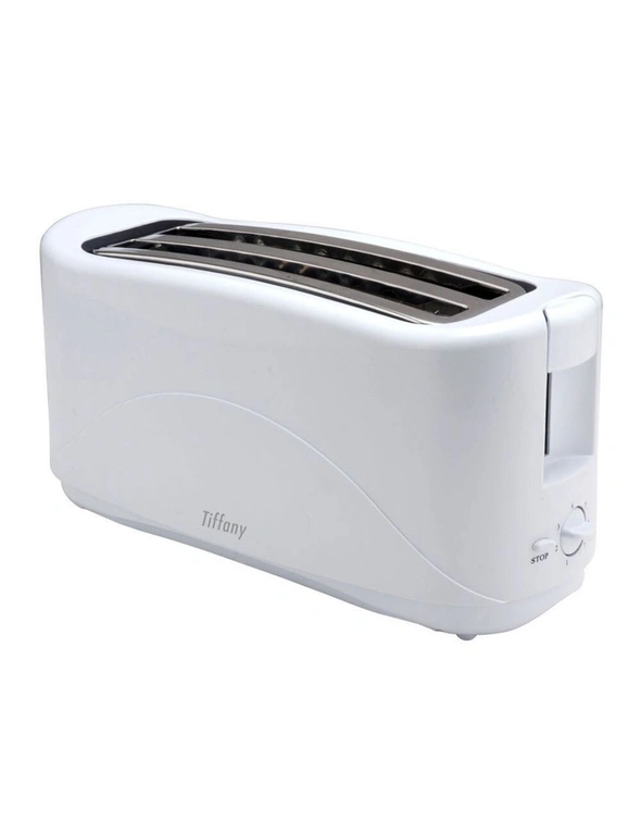 Tiffany 4 Slice Toaster - White, hi-res image number null