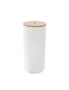 2x Box Sweden Bano Toilet Brush/Holder Bamboo Top 10.5x10.5x35cm Cleaner White, hi-res