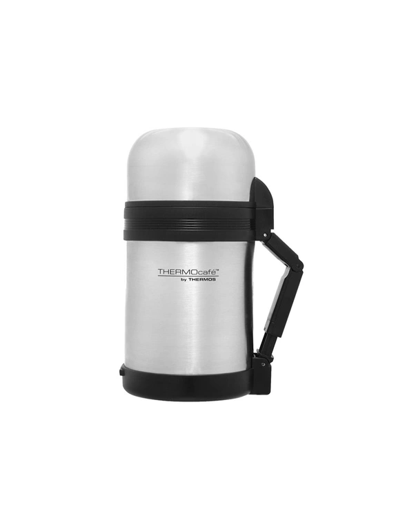 THERMOcafe Vacuum Insulated Stainless Steel Durable Food and Drink Flask  800ml