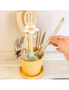 Vigar 26cm Florganic Kitchen Cutlery/Spoon Drainer Organiser Utensil Storage, hi-res
