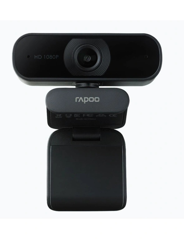 Rapoo C260 Webcam 1080P/720P Full HD USB Web Camera For PC/Laptop Computer Black, hi-res image number null