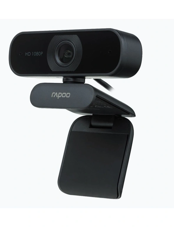 Rapoo C260 Webcam 1080P/720P Full HD USB Web Camera For PC/Laptop Computer Black, hi-res image number null