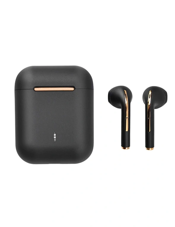 VQ Wren True Wireless Stereo Bluetooth In Ear Earbuds Carbon Black/Gold, hi-res image number null