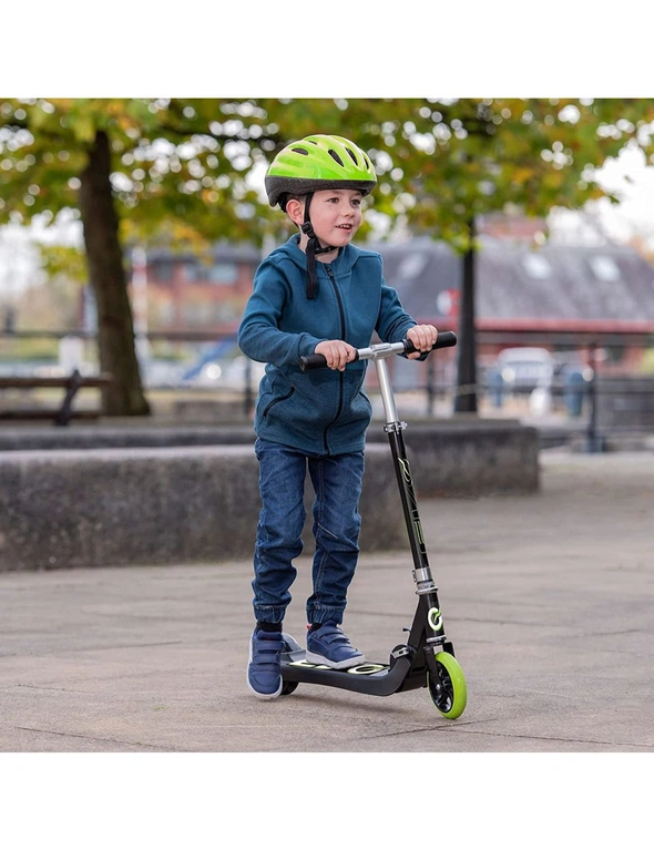 Evo VT1 Lithium Electric E-Scooter Lime Kids Ride-On Toy 6y+ 100W Rechargeable, hi-res image number null
