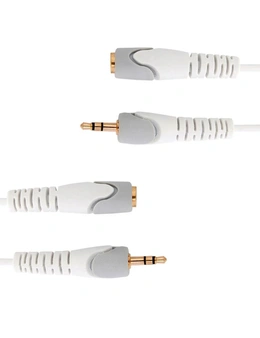 Westinghouse 3m Headphone Audio Extension Cable 2PK