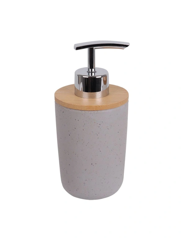 Eco Basics Soap Pump Bathroom/Sink Shampoo/Lotion/Liquid Dispenser Charcoal, hi-res image number null