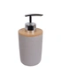Eco Basics Soap Pump Bathroom/Sink Shampoo/Lotion/Liquid Dispenser Charcoal, hi-res