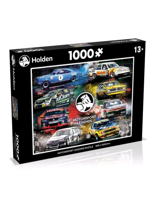Holden Motorsports Legends Puzzle 1000Pc, hi-res image number null