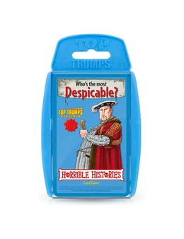 Top Trumps Horrible Histories Interactive Playing Card Deck Game/Collection 5+