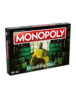 Monopoly Breaking Bad 2021 Edition Adult/Teens Themed Tabletop Board Game 18y+