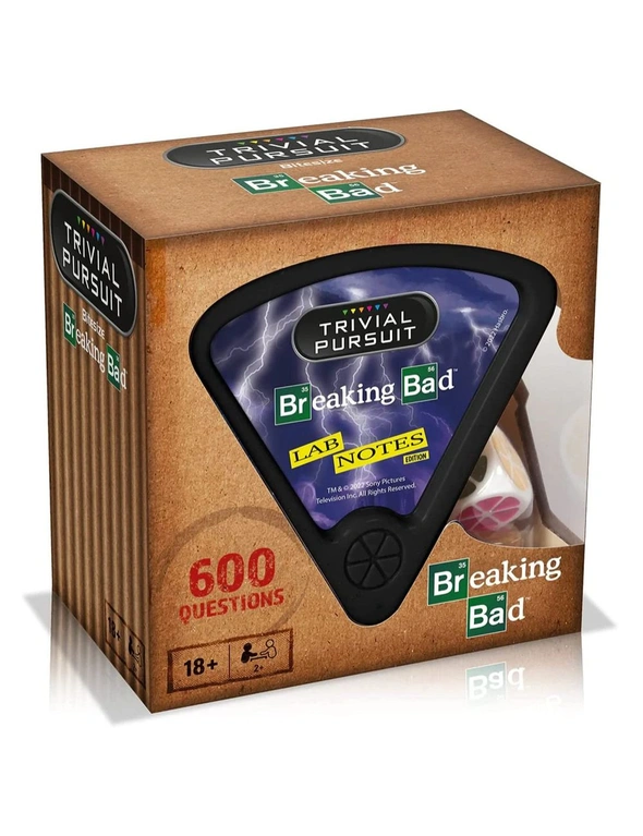 Trivial Pursuit Breaking Bad Bitesize Edition Themed On The Go Portable Game 12+, hi-res image number null