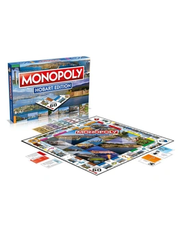 Monopoly Hobart Edition Board Game 8y+