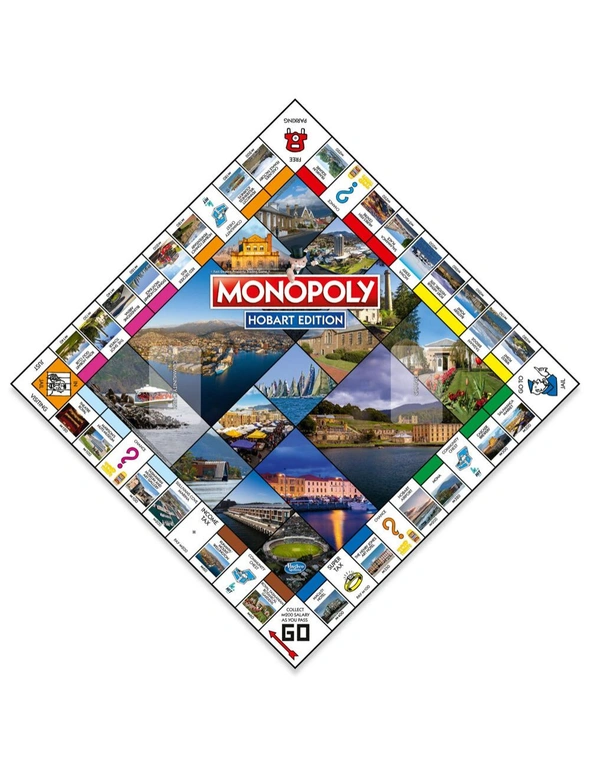 Monopoly Hobart Edition Board Game 8y+, hi-res image number null