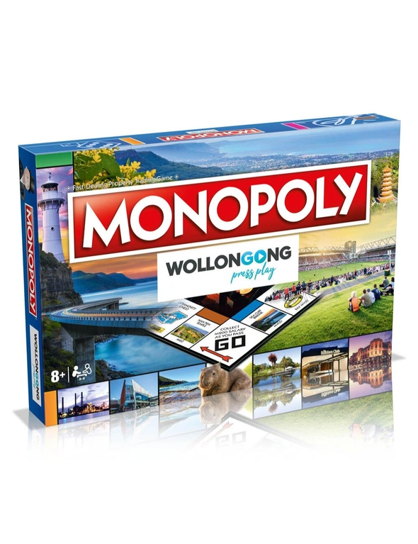 Monopoly Wollongong Edition Board Game 8y+, hi-res image number null