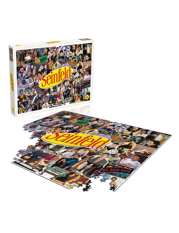 1000pc Top Trumps Seinfeld Themed Puzzle Set The Best Moments 66.5x50cm 12y+, hi-res image number null