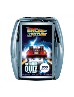 Top Trumps Quiz Back to the Future Playing Game/Collection w/500 Questions 12+