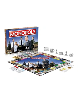 Monopoly The Office Edition Adult/Teens Themed Tabletop/Party Board Game 14y+