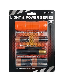 Tomcat Torch & Battery Value Pack