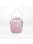 Rayell Lantern Linda Pink Decorative Light Candle Holder Home Decor 17x19x17cm, hi-res