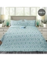 Ramesses Alena 4 Pieces Reversible Ultrasonic And Embossed Micro Flannel Comforter Set, hi-res