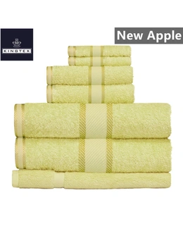 Kingtex 7 Piece Towel Bath Sheet Set