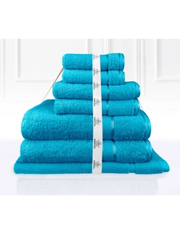 Kingtex 7 Piece Towel Bath Sheet Set