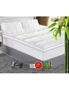 Luxury Anti-Bacterial & Hypoallergenic Bamboo Mattress Topper 1000GSM, hi-res
