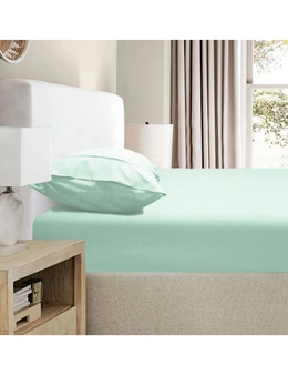 Ramesses 2000TC Bamboo Embossed Fitted Sheet Combo Set