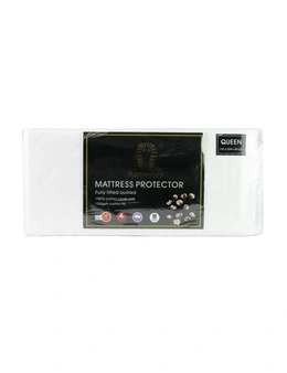Ramesses Egyptian Cotton Cover And Fill Fitted Mattress Protector