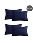 Kingdom 4pcs Classic Percale Easy Care Standard Pillowcases, hi-res
