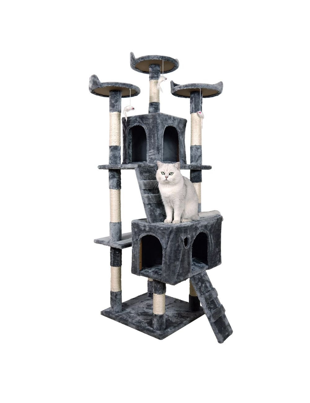 Black scratching outlet post